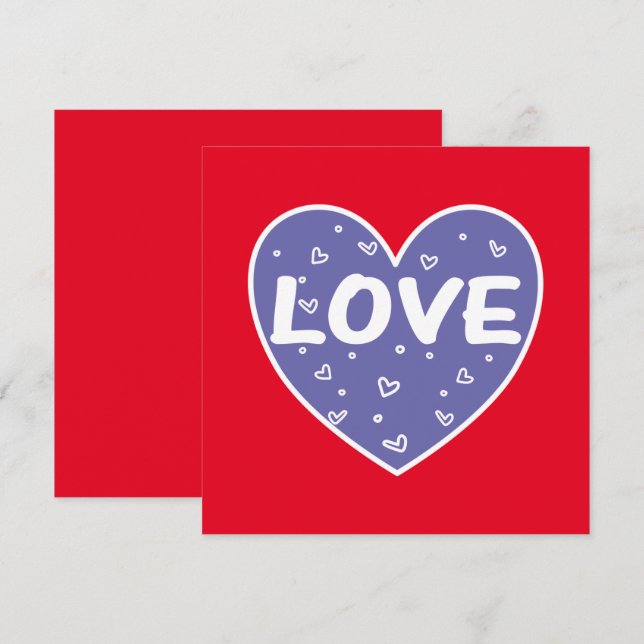 Veri Peri Kärlekshjärta (Fram/baksida)