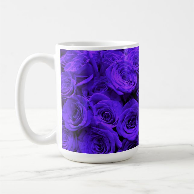 Veri peri periwinkle blue lila ro kaffemugg (Vänster)