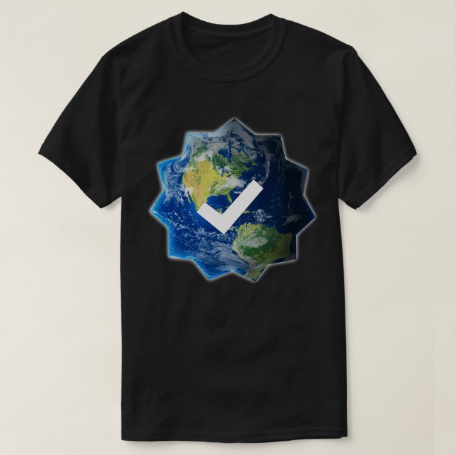 Verified Earth T Shirt (Design framsida)