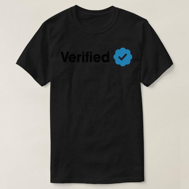 Verifierad T Shirt (Design framsida)