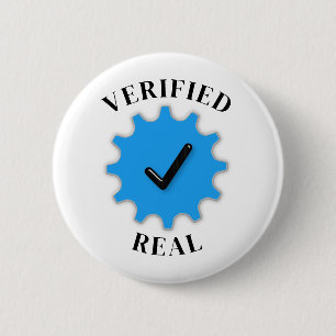 Verifierad verklig knapp