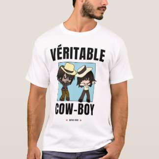 Véritable Cow-Boy Depuis 1995 Duo chibi T Shirt