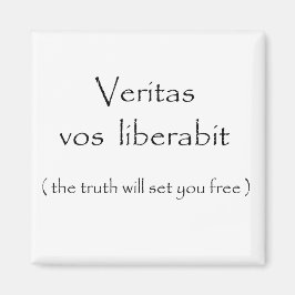 Veritas vos liberabit magnet