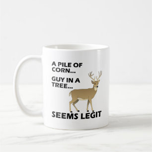 Verkar Vara Legit Rolig Jaktmugg Kaffemugg