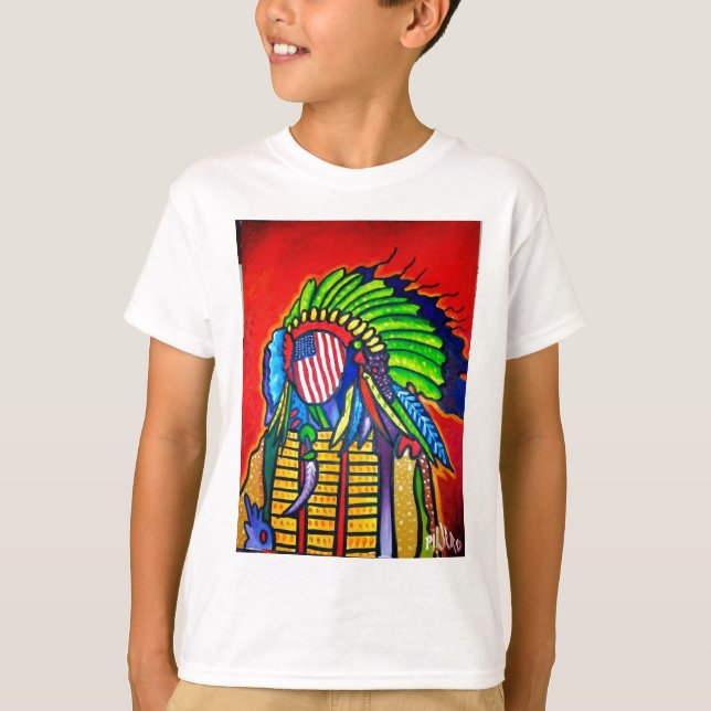 Verklig amerikan tee shirt (Framsida)