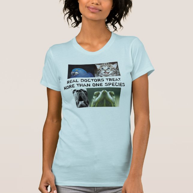 Verklig art än en för doktorfest mer t shirt (Framsida)