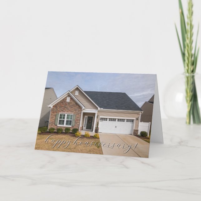 Verklig bild Glad Kort (Framsida)