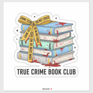Verklig Bok-fästare - Crime Scene Bokar med Klistermärken