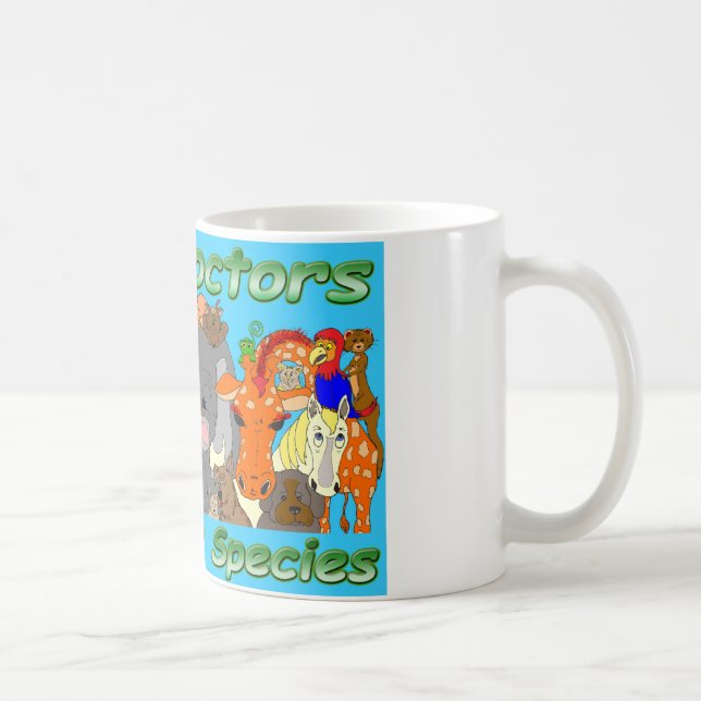 Verklig doktorfest all art - full färg kaffemugg (Höger)