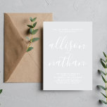 Verklig enkelhet i Coolan Mist Minimalist Bröllop Inbjudningar<br><div class="desc">Den här enkla och vackra bröllopsinbjudan är perfekt för minimalisterna i oss alla! Kontakta mig om du vill ha hjälp med att anpassa textdelen av bröllopsinbjudan.</div>
