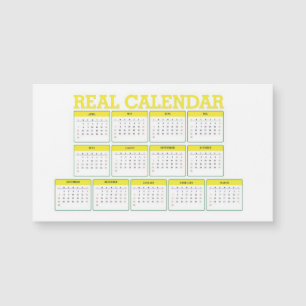 verklig fast kalender
