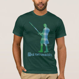 Verklig för MacDonald för manarbäraKilts Tartan Tee