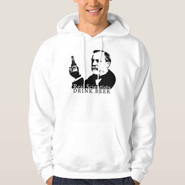 Verklig forskaredrinköl sweatshirt (Framsida)