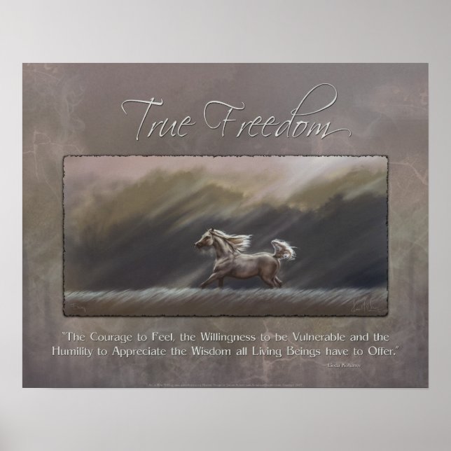 Verklig frihet poster (Framsidan)