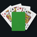 Verklig Grönt Casinokort<br><div class="desc">Färg-psykologin i Grönt Grönt är en coola färg som symboliserar naturen och naturen. På grund av de starka naturorganisationerna anses grönten ofta vara lugn,  lycka till,  hälsa och avundsjuka.</div>