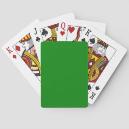 Verklig Grönt Casinokort