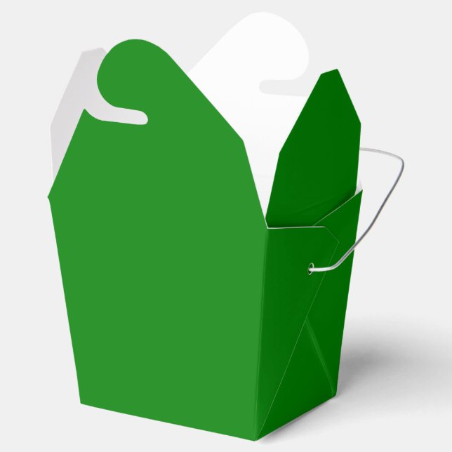 Verklig Grönt Presentaskar (Öppnad)