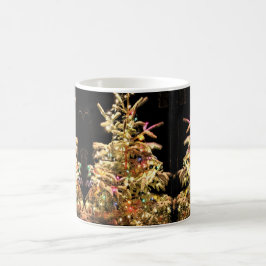 Verklig jul för verklig snö för träd verklig! kaffemugg