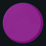 Verklig Lila Magnet<br><div class="desc">Att ha lila symboliserar royalty,  storhet,  oberoende,  visdom,  hängivenhet,  extravagans,  pride och kreativitet,  för att bara nämna några. Och ja,  sambanden med rikedom är fortfarande i dag. Men var försiktig,  för lila kan också symbolisera arrogans.</div>