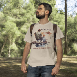 Verklig Manar-fisk med sina barn som fiskar T Shirt