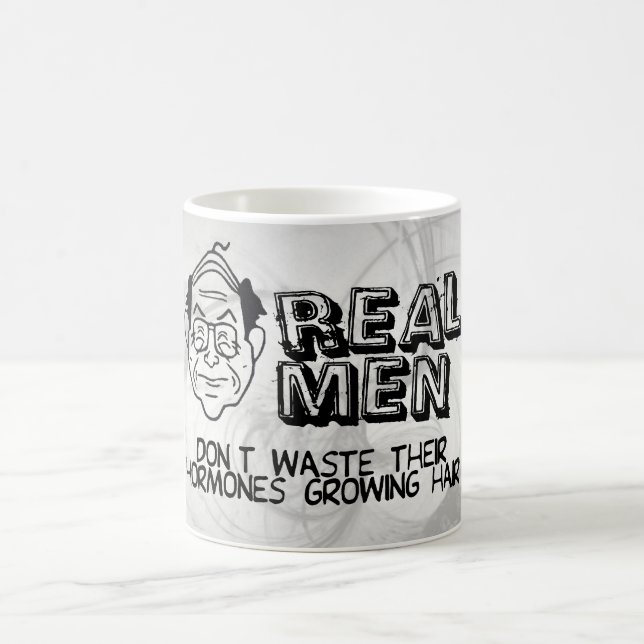 Verklig manar kaffemugg (Center)