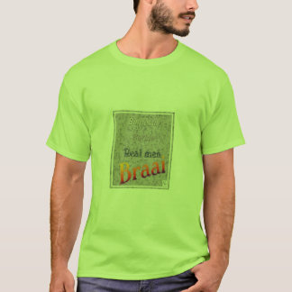 Verklig manarBraai T-tröja T-shirt