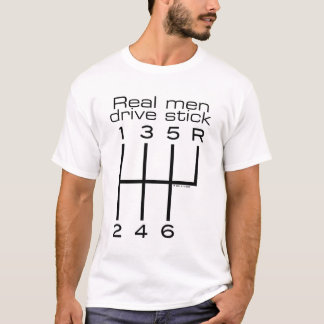 Verklig manardrevpinne tee shirt