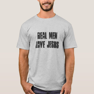 Verklig manarkärlek Jesus Tee Shirt