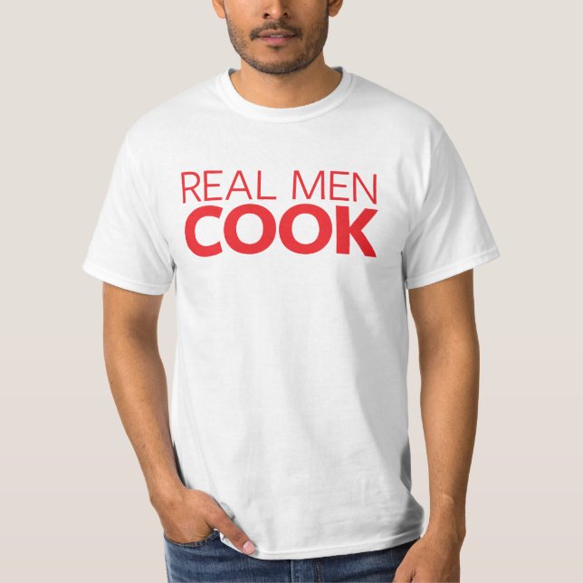 Verklig manarkock t-shirt (Framsida)
