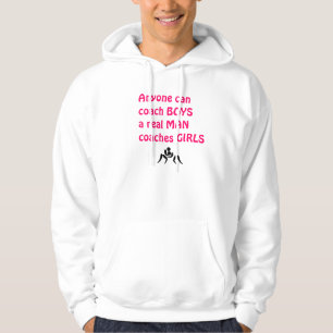 Verklig manarlagledareFlicka-Brottning Hoodie