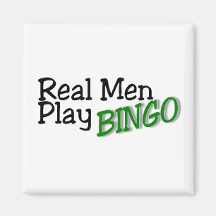 Verklig manarlekBingo 3 Magnet