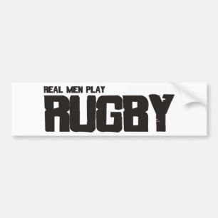 Verklig manarlekRugby Bildekal