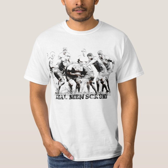 VERKLIG MANARSCRUM! T-SHIRT (Framsida)