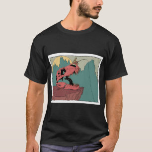 Verklig missbruk - Krokat för livet - Fiske T Shirt