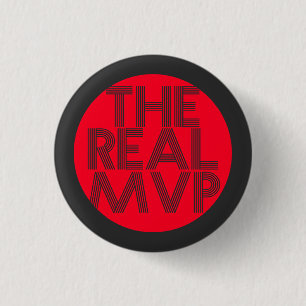 Verklig MVP-typografmask Knapp