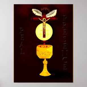 Verklig närvaro poster