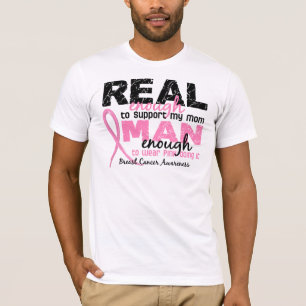 Verklig nog man nog bröstcancer för mamma 2 t shirt