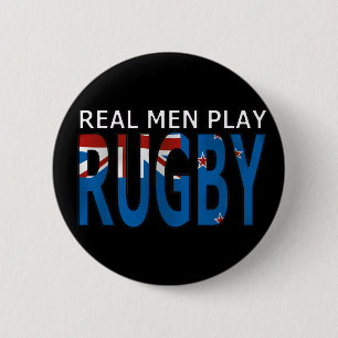 Verklig nyazeeländsk manarlekRugby Knapp