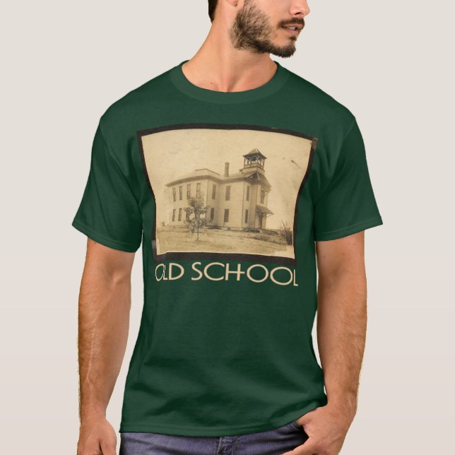 verklig old school t shirt (Framsida)