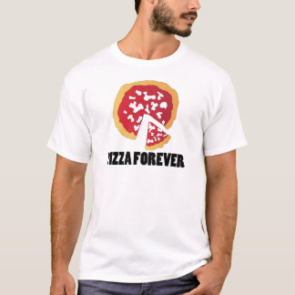 Verklig PIZZAFÖR EVIGT Tee Shirt