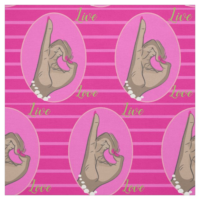 Verklig rosa och grönt av Söt Tyg (Provkarta)