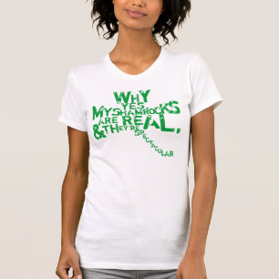Verklig ShamrocksT-tröja T-shirt