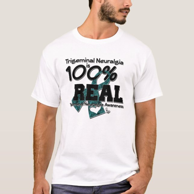 Verklig skjorta för TrigeminalNeuralgia 100% T Shirt (Framsida)