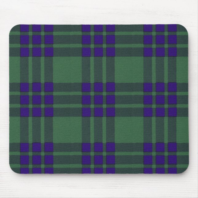 Verklig skotsk tartan - Montgomerie Musmatta (Framsidan)