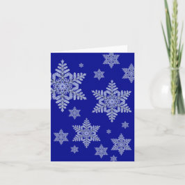 Verklig snöflummel på Deep Blue Helgkort