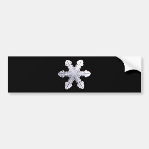 Verklig Snowflakebild Bildekal