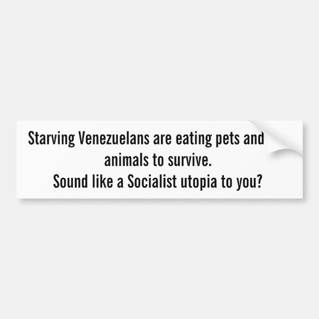 Verklig socialism bildekal (Framsidan)