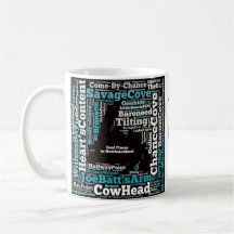 Verklig ställen i den Newfoundland muggen