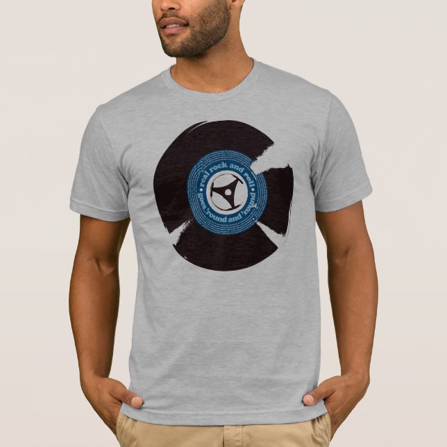 Verklig sten - och - rulla… tee shirt (Framsida)