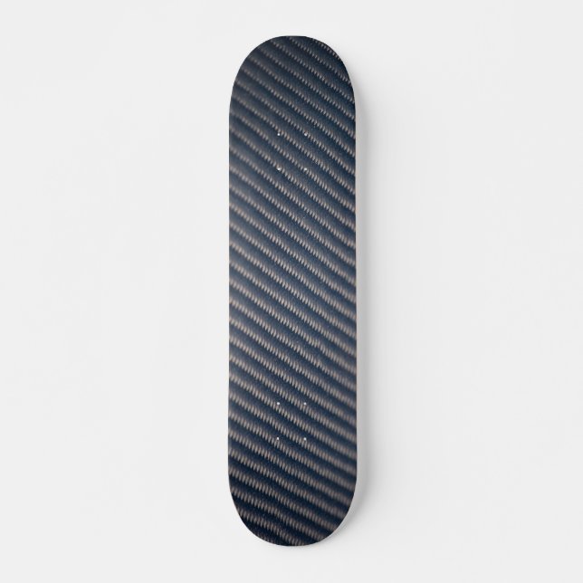 Verklig struktur för kolfiberfoto skateboard bräda 19,5 cm (Framsida)